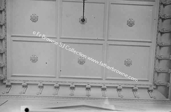 ROCKINGHAM HOUSE   PART OF CEILING OF ENTRANCE HALL